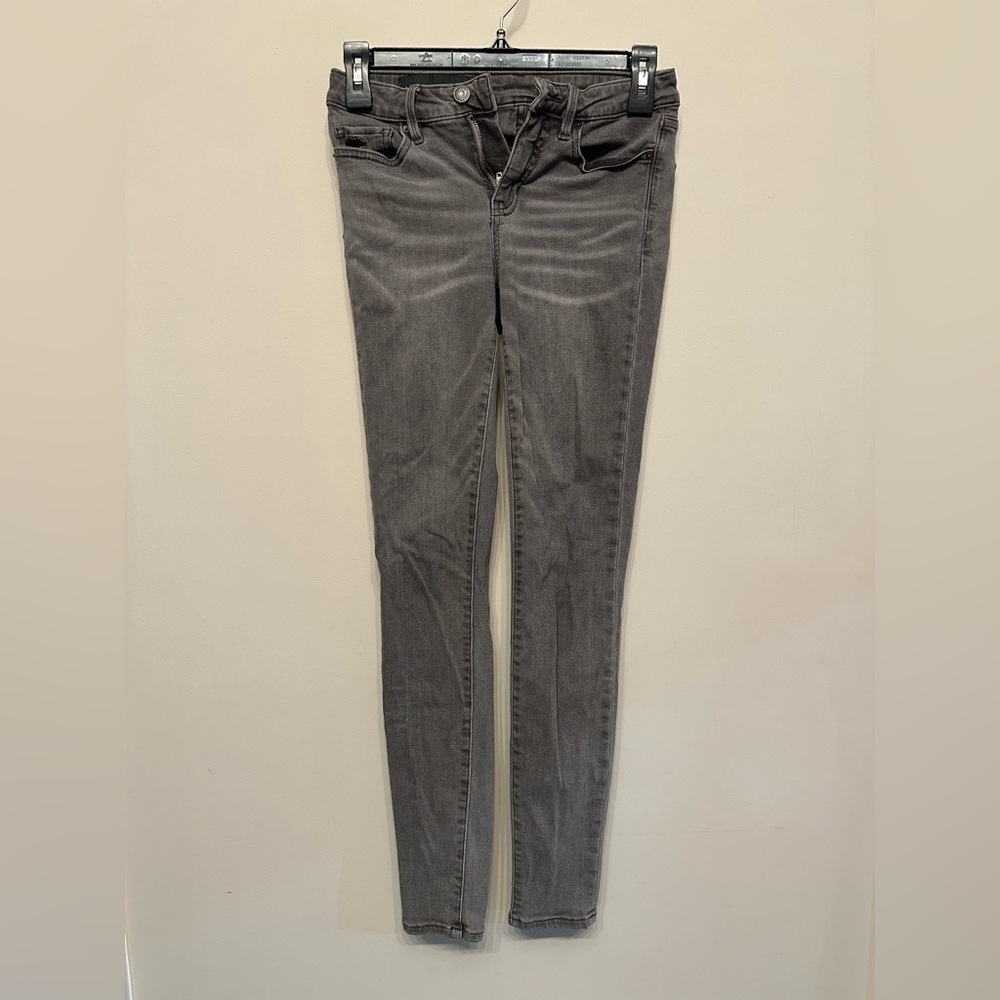 Armani Exchange Women's Charcoal Skinny Jeans 25R